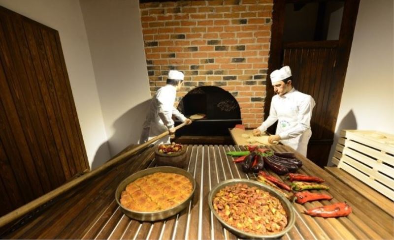 Gastronomi Konağı ziyaretçilerin ilgisini çekiyor