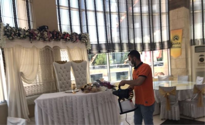 Malatya’da normalleşme sonrasında düğün salonları hazır