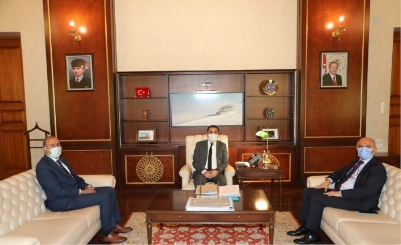 Şensoy’dan Vali Öksüz’e ziyaret