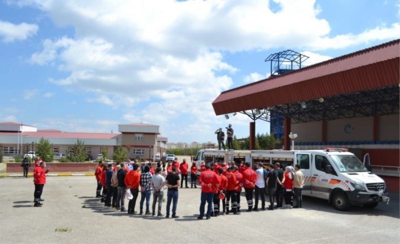TAMGAKUT üyelerine AFAD eğitimi