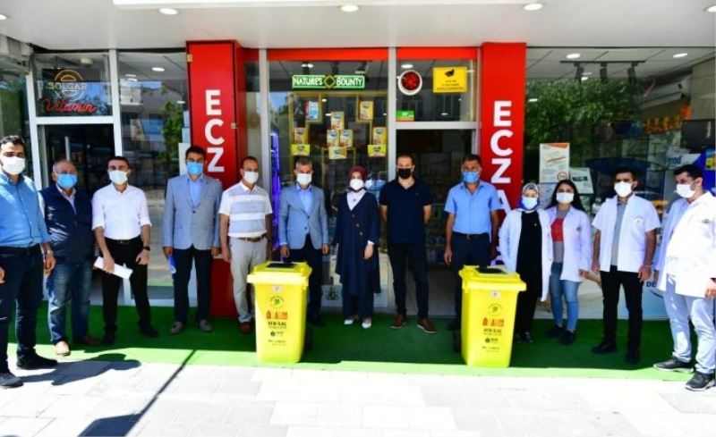 Yeşilyurt’ta atık ilaçlar çöpe gitmeyecek